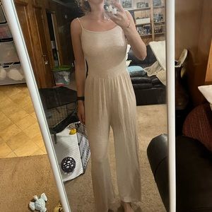 Summer spaghetti straps jumpsuit
